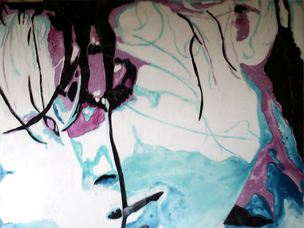  Quadri Pop Art di Carla Bertoli - HERE AND NOW - Mixed Technique 90x90 - 2015